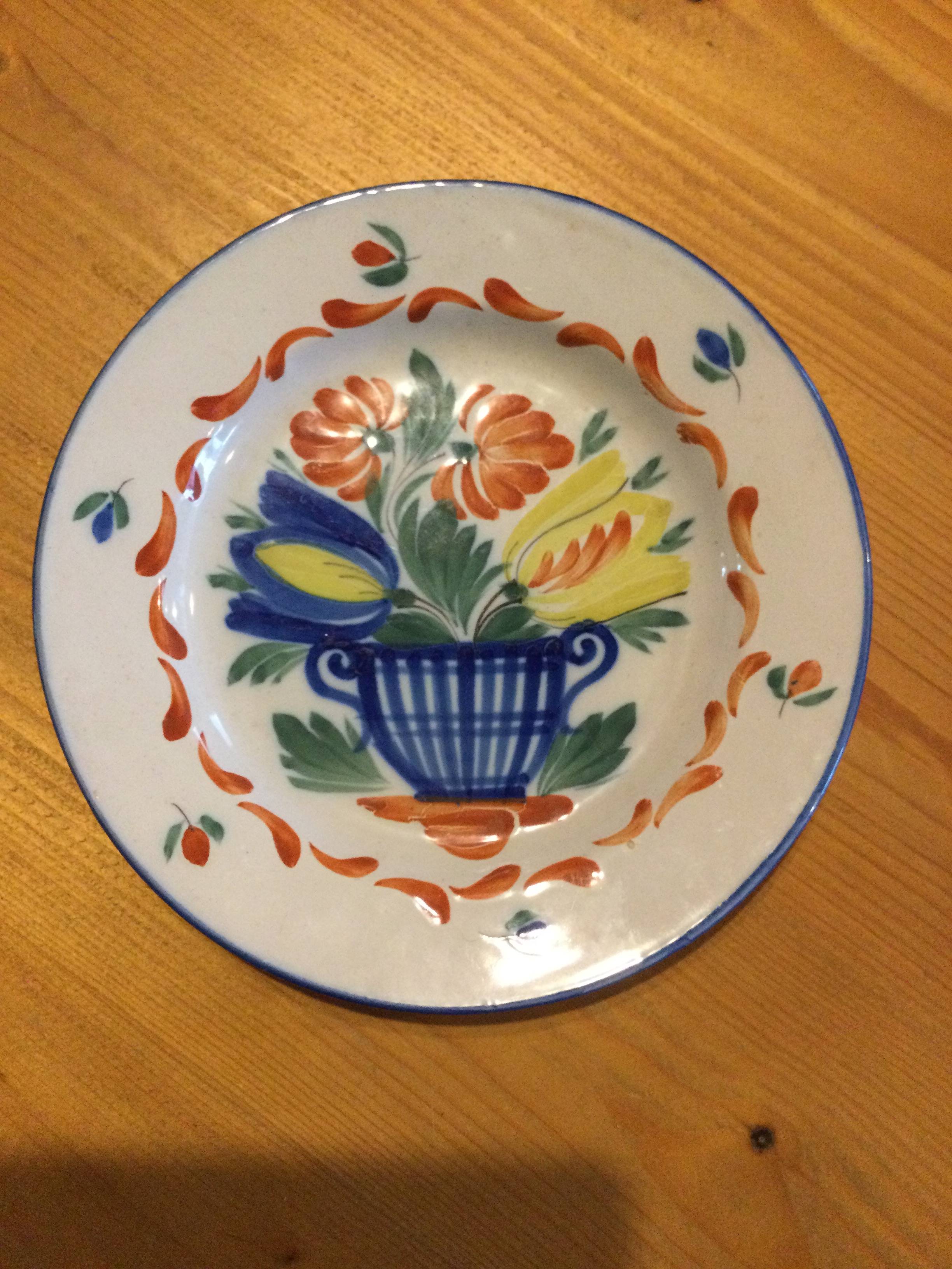 Théière & tasse porcelaine de SAXE offerts par LA SAMARITAINE 1900 - Le  palais des bricoles