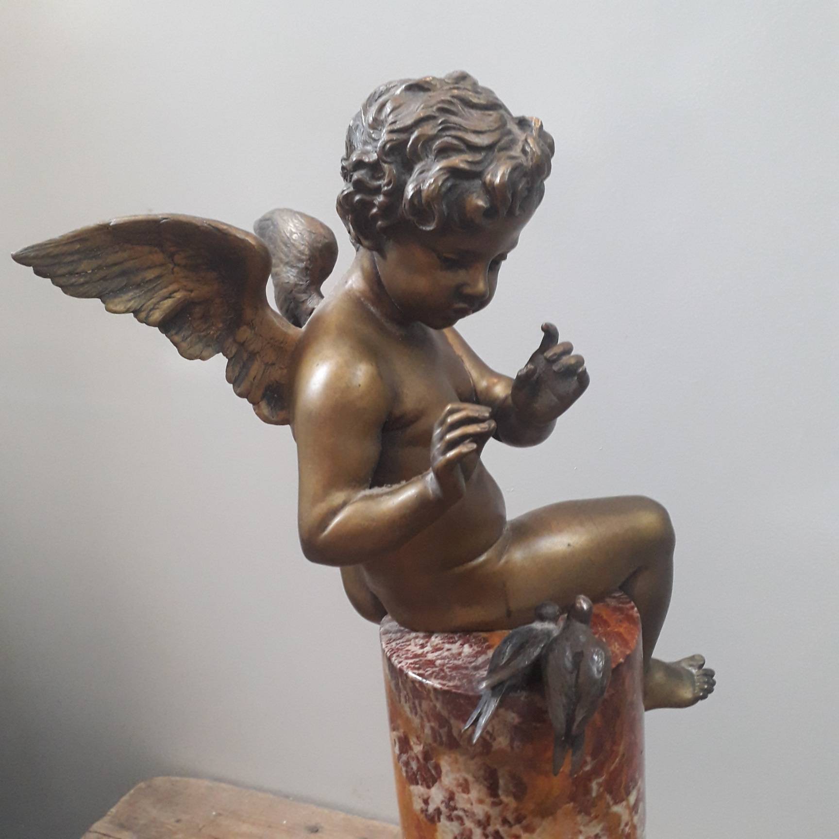 Statue Ange : statue sur mesure Marbre