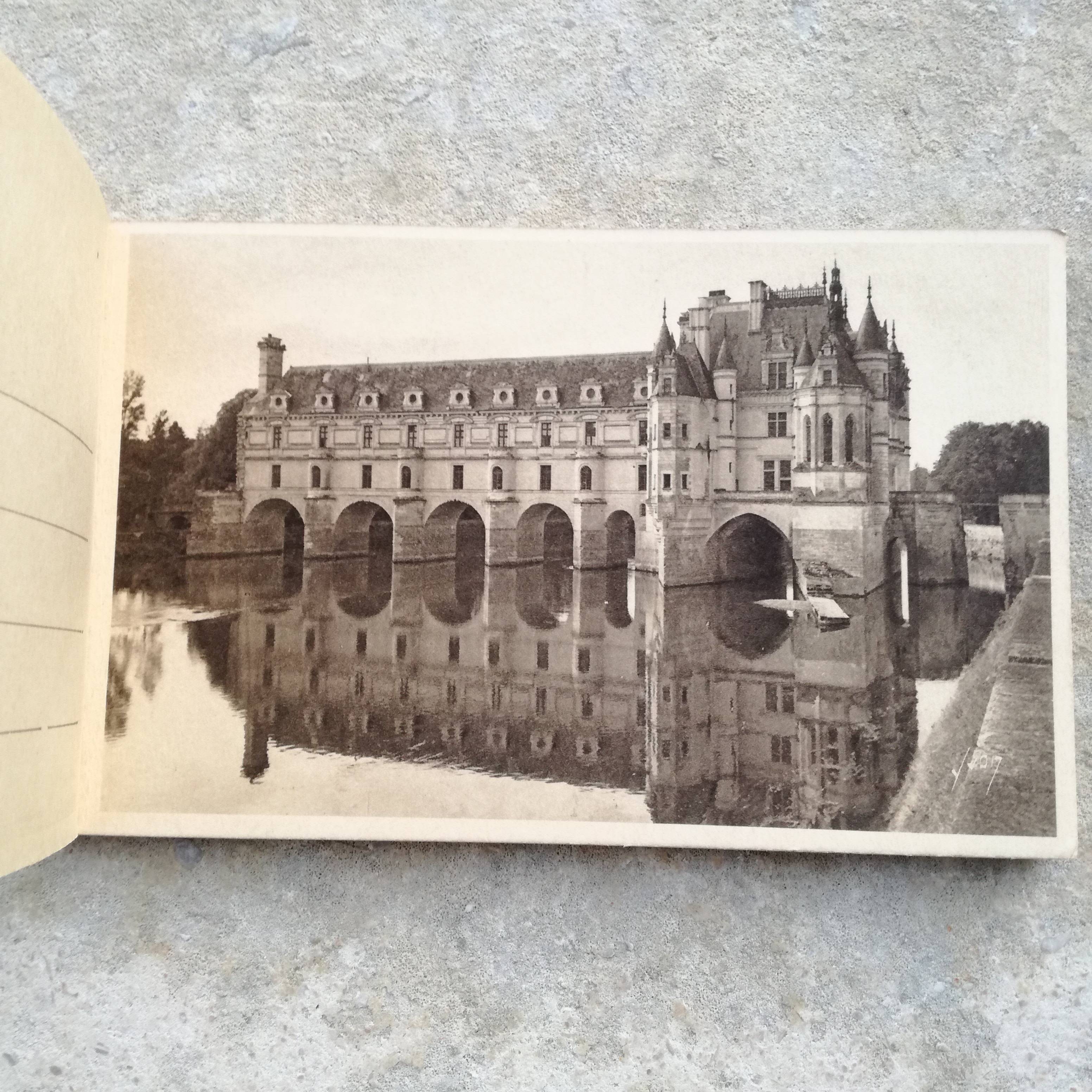 20 cartes postales anciennes en noir et blanc Les ch teaux de la