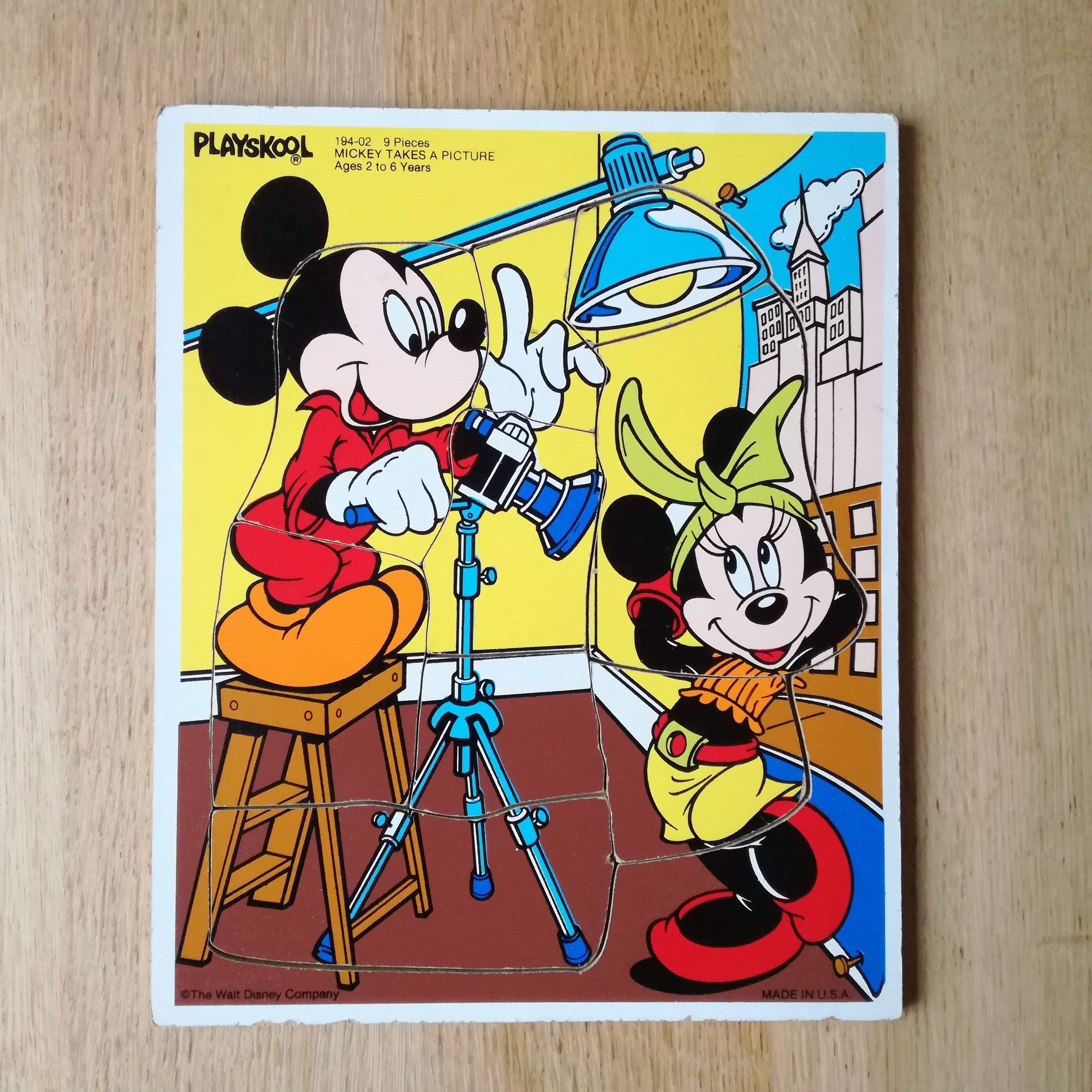 Playskool mickey mouse sales puzzle