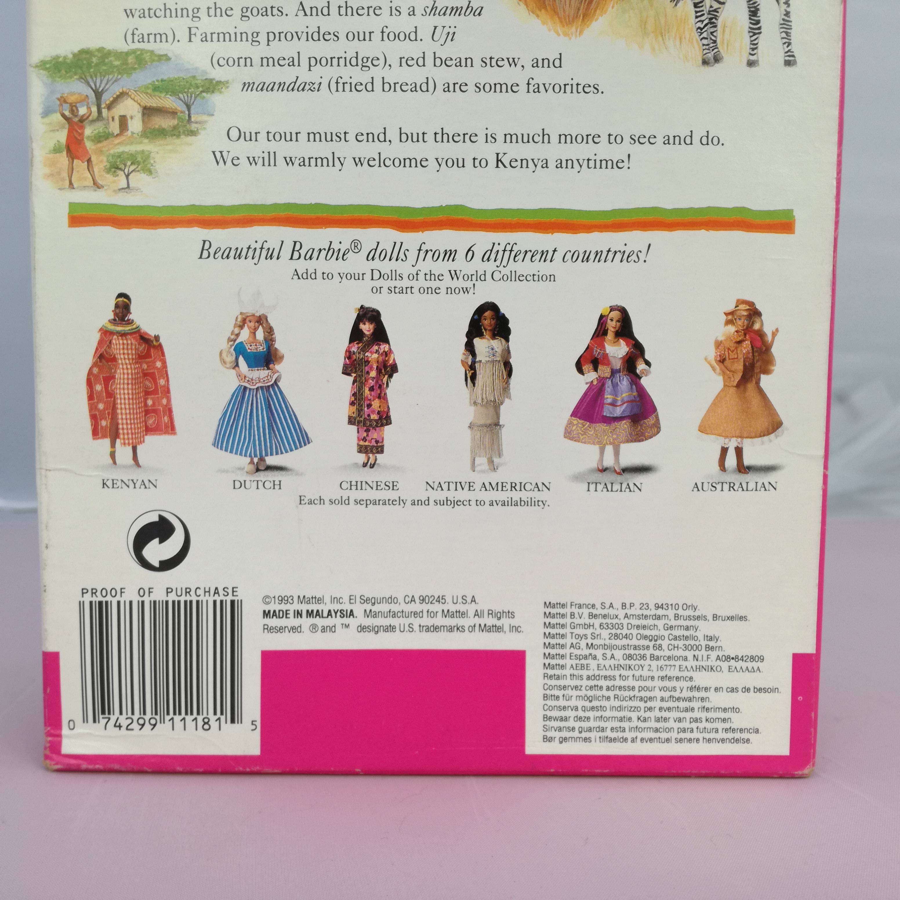 Mattel barbie dolls list online