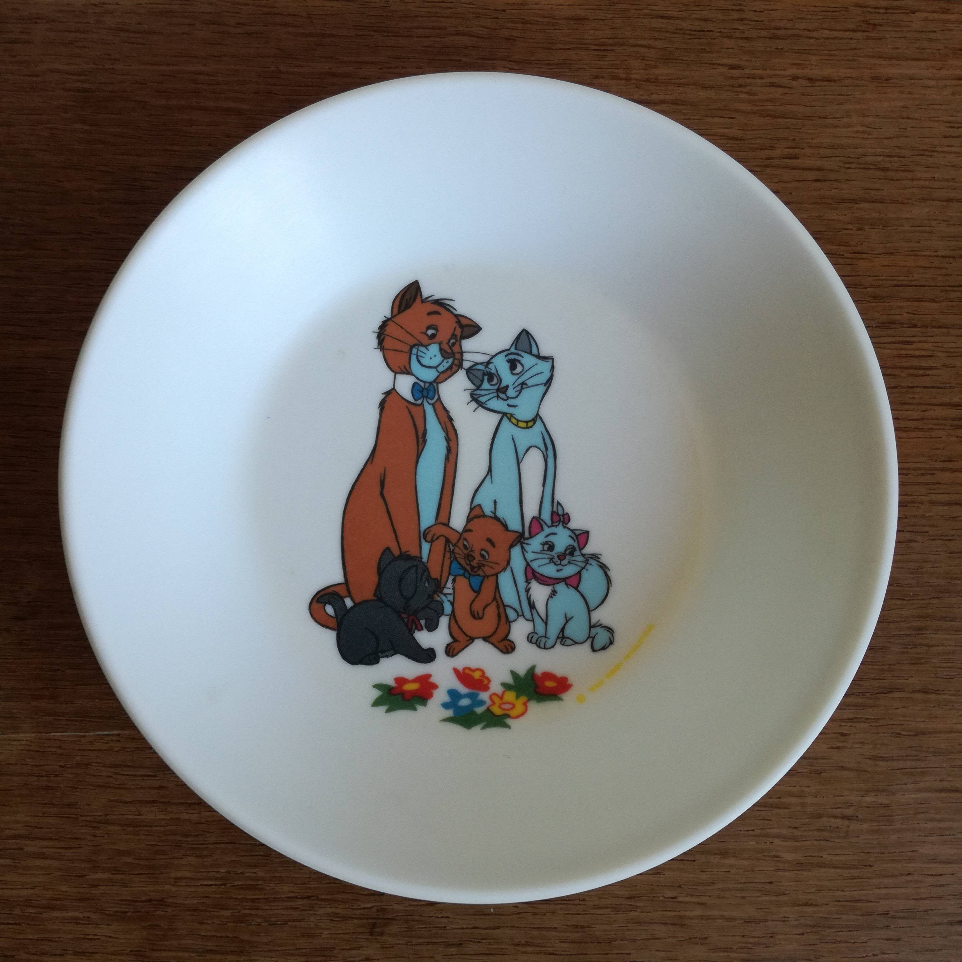Assiette creuse pour enfant en mélamine Les Aristochats Coraline pour  Disney - Début de Série