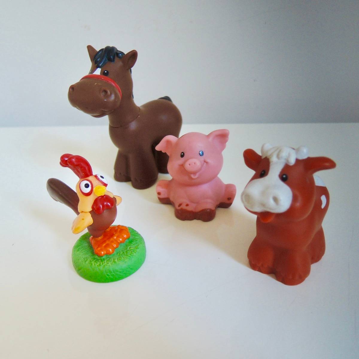 Jouets figurines d'animaux de la ferme
